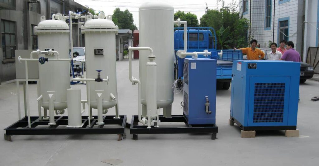a nitrogen genertor ready to ship for client